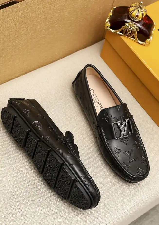 hype LV Leather Shoes