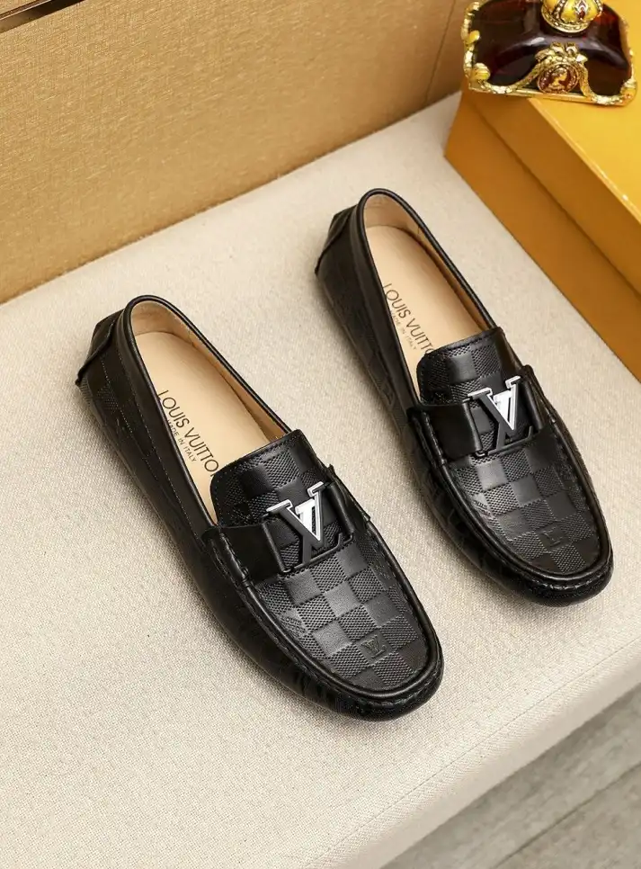 hype LV Leather Shoes