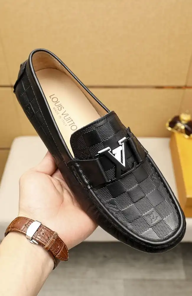 hype LV Leather Shoes