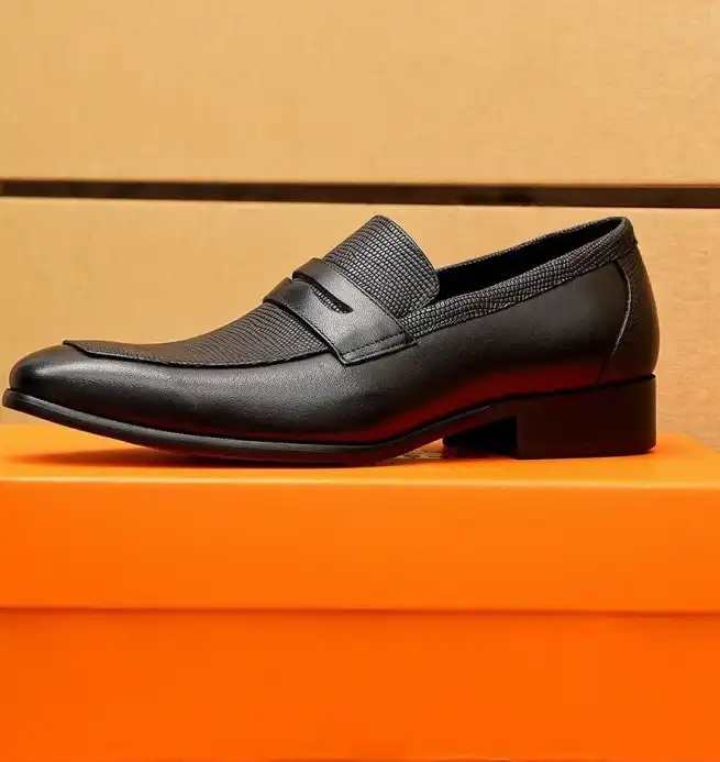 hype Hermes Leather Shoes