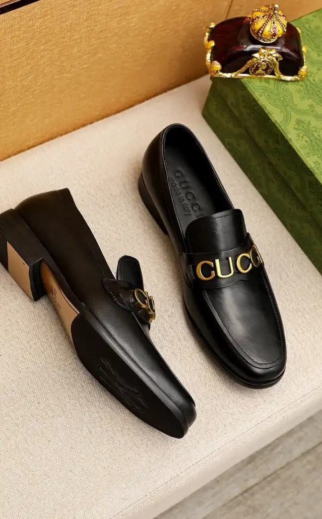 hype Gucci Leather Shoes