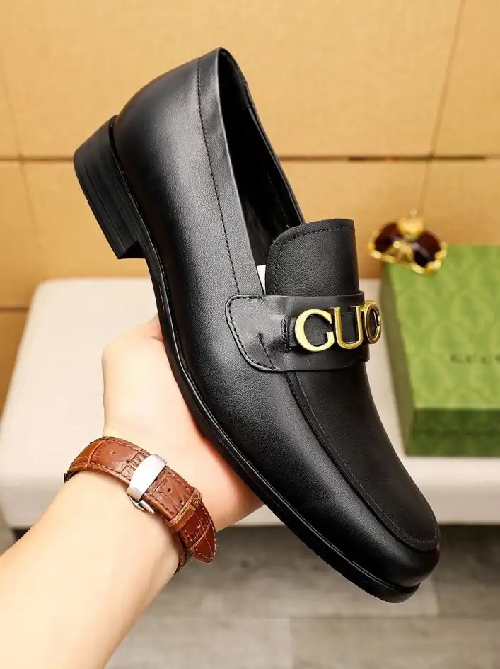 hype Gucci Leather Shoes