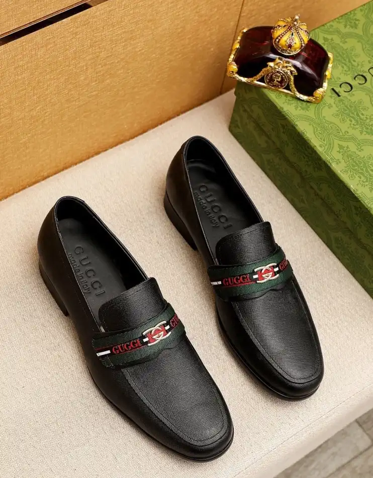 hype Gucci Leather Shoes