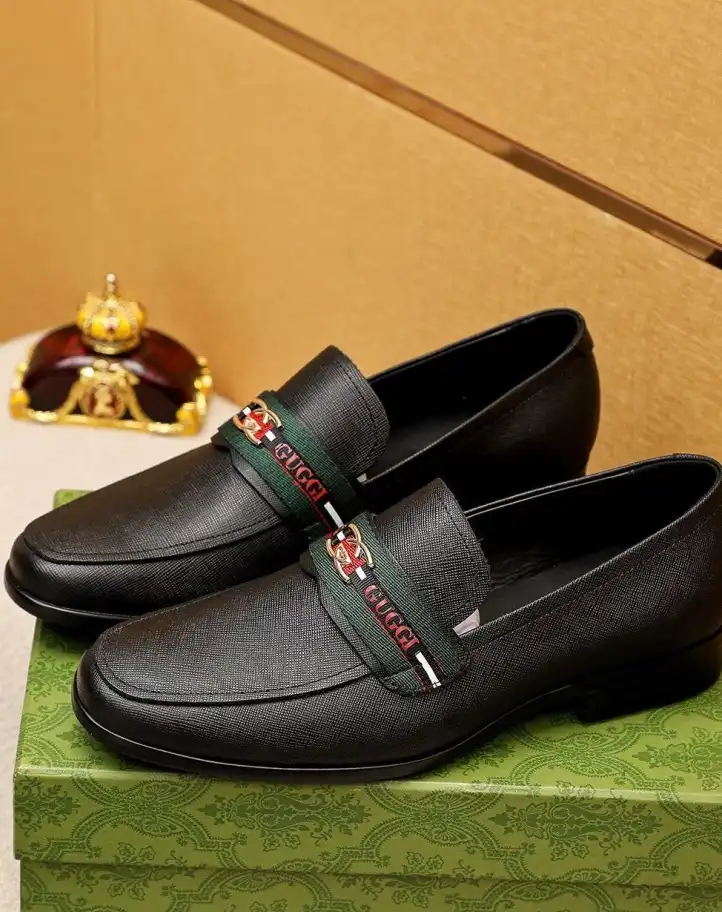 hype Gucci Leather Shoes