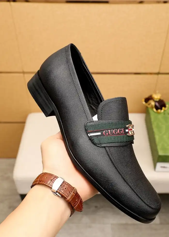 hype Gucci Leather Shoes