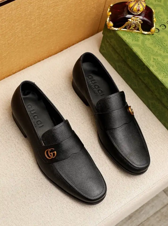 hype Gucci Leather Shoes