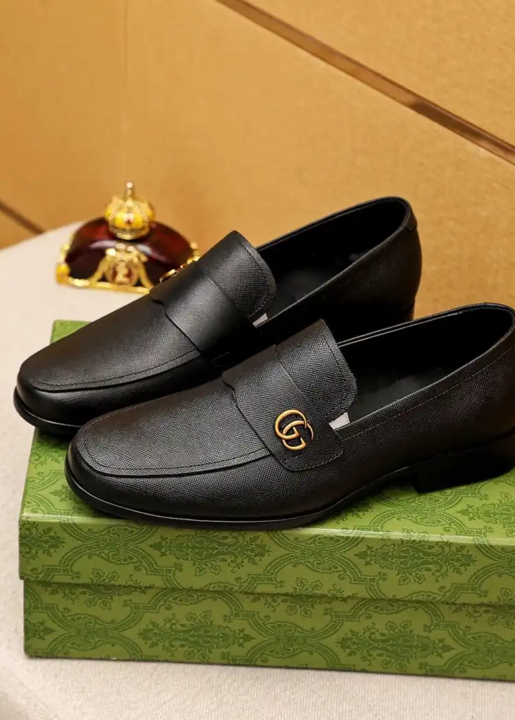 hype Gucci Leather Shoes