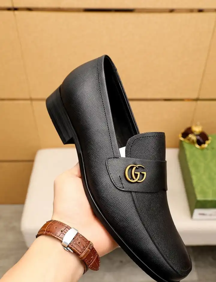 hype Gucci Leather Shoes