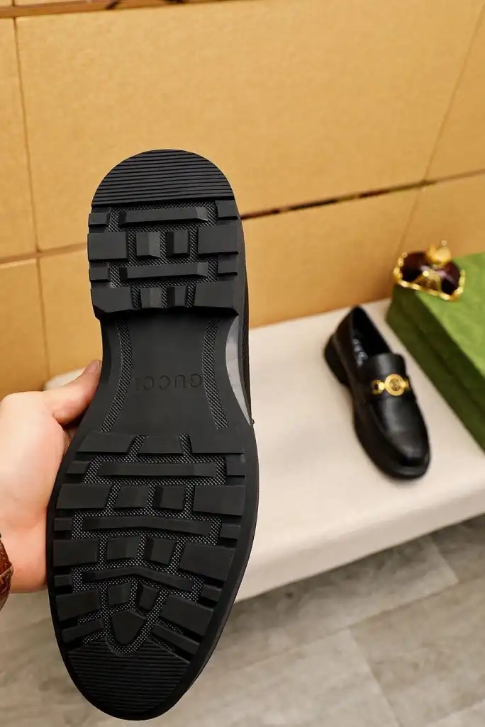 hype Gucci Leather Shoes