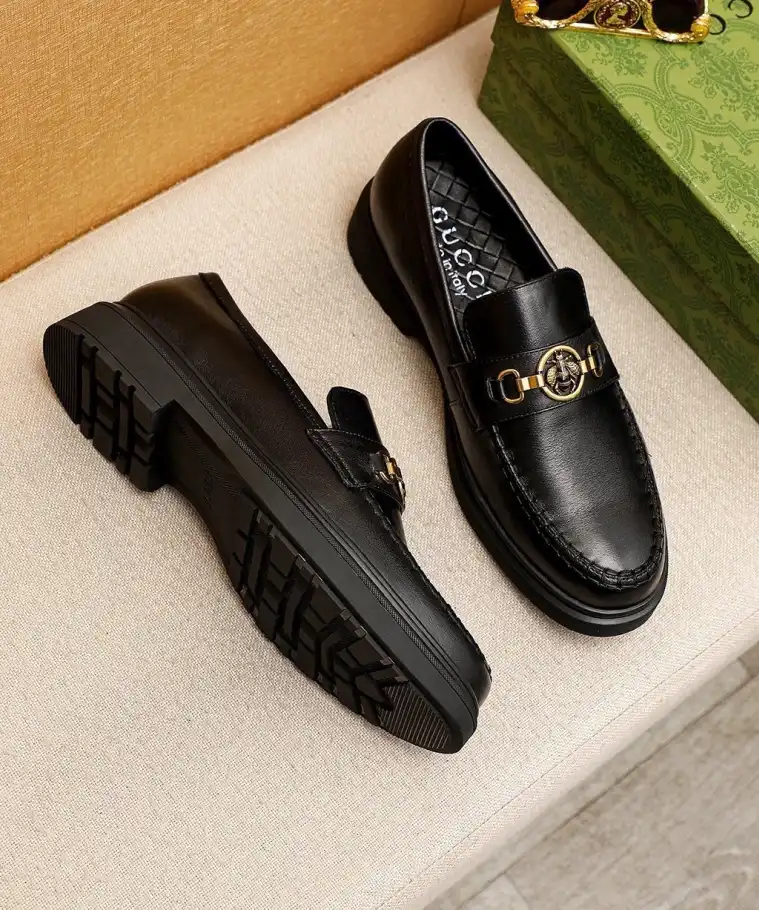 hype Gucci Leather Shoes