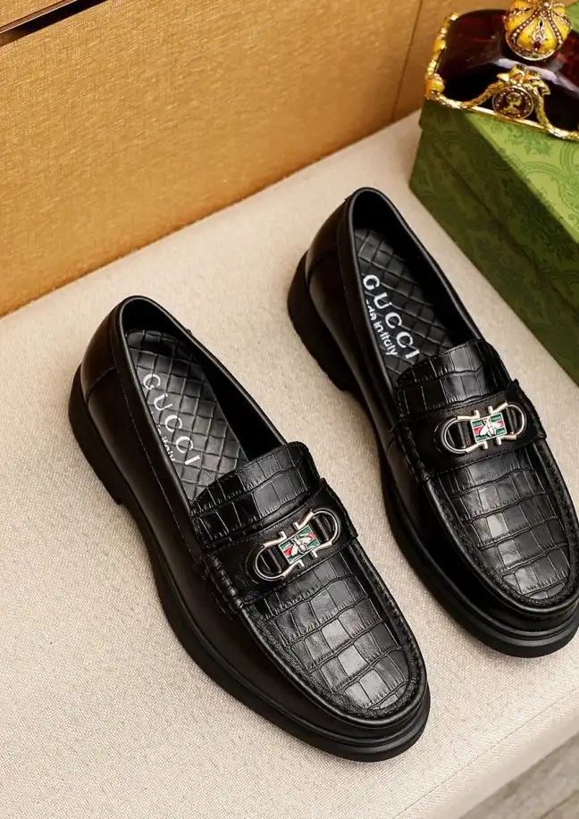 hype Gucci Leather Shoes