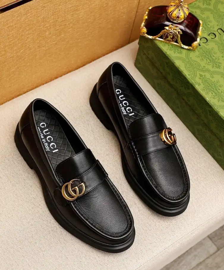 hype Gucci Leather Shoes