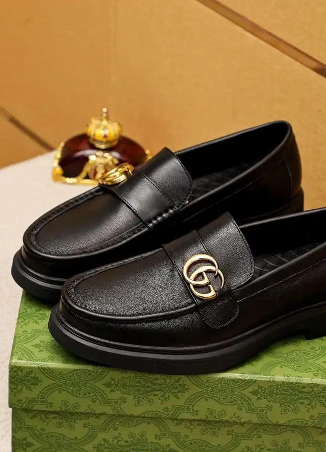 hype Gucci Leather Shoes