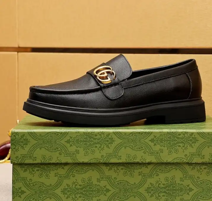 hype Gucci Leather Shoes