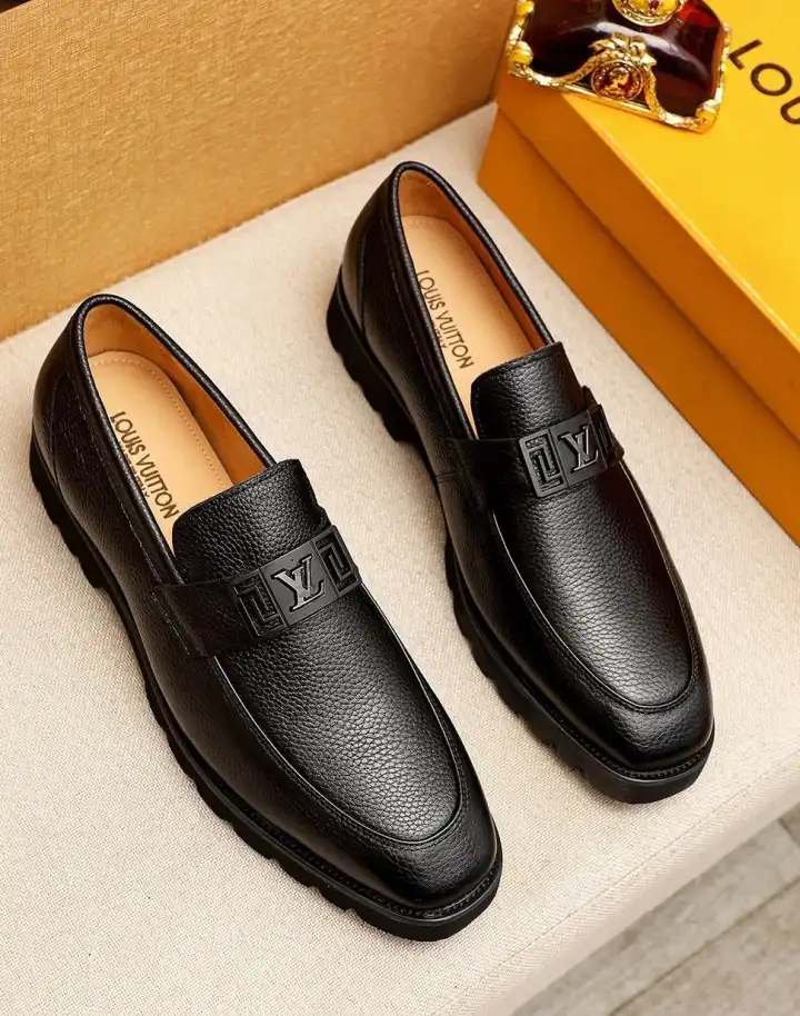 hype LV Leather Shoes