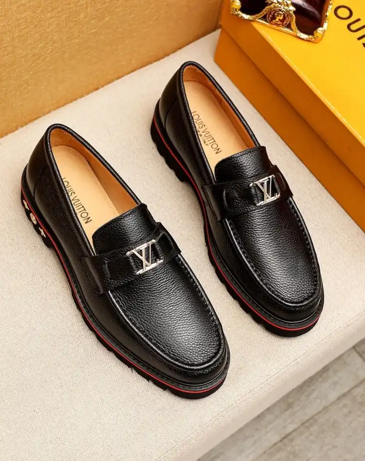 hype LV Leather Shoes