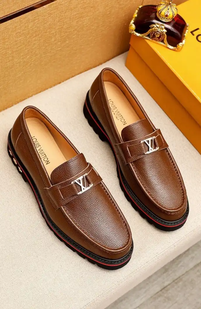 hype LV Leather Shoes