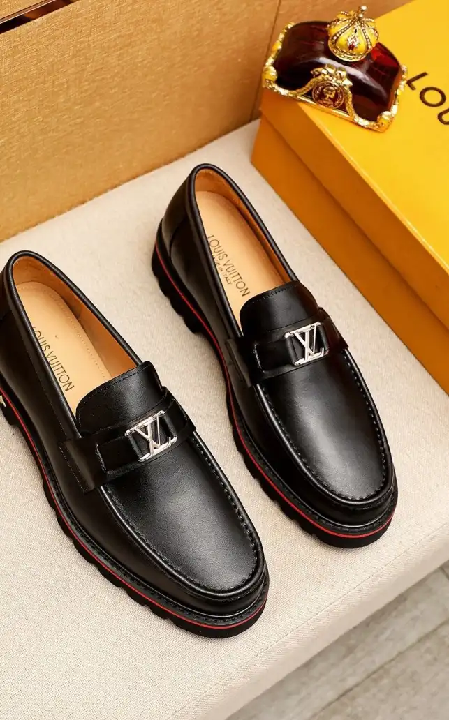 hype LV Leather Shoes