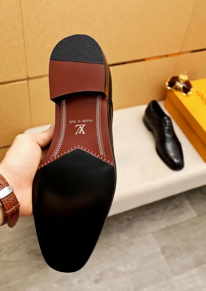 hype LV Leather Shoes