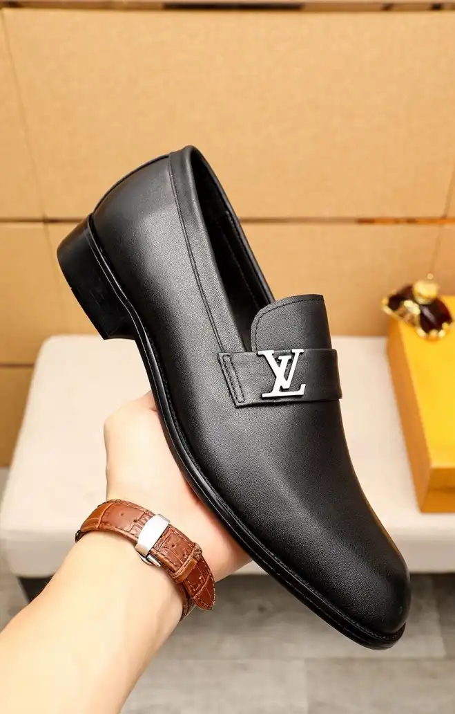 hype LV Leather Shoes