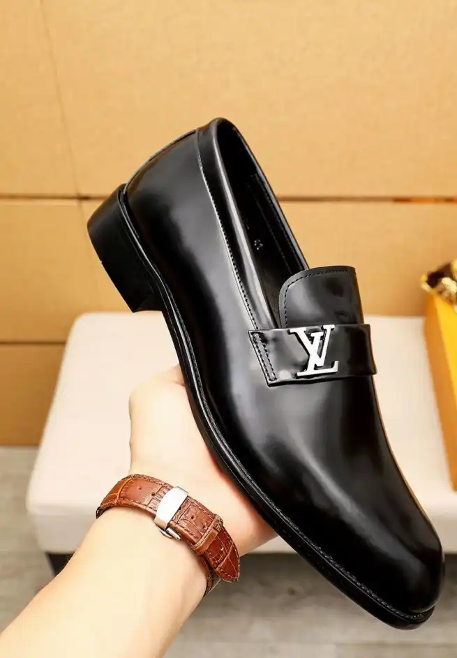 hype LV Leather Shoes