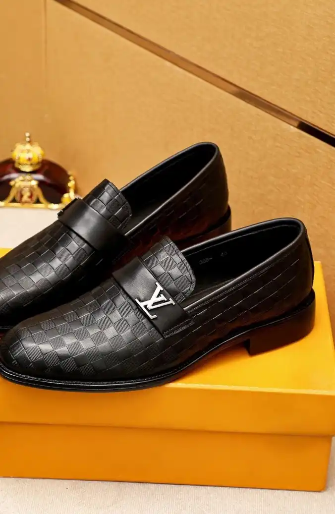 hype LV Leather Shoes