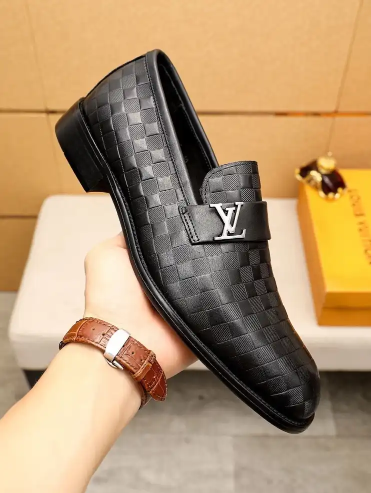 hype LV Leather Shoes