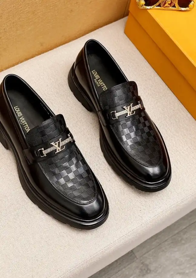 hype LV Leather Shoes