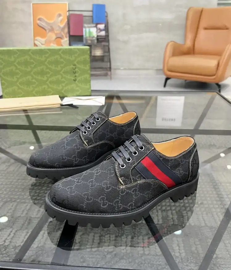 hype Gucci Leather Shoes