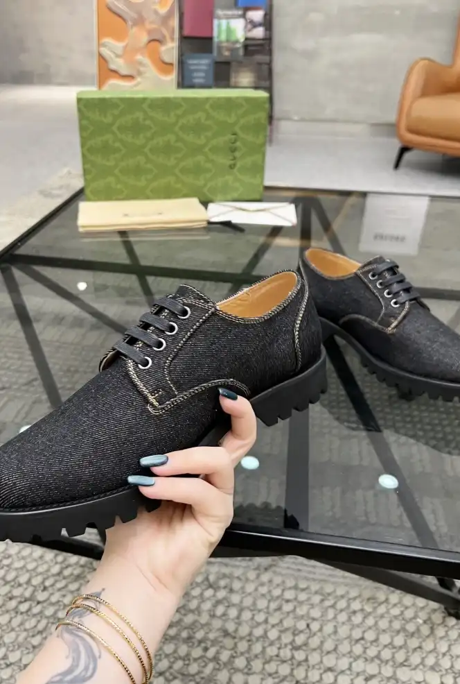 hype Gucci Leather Shoes