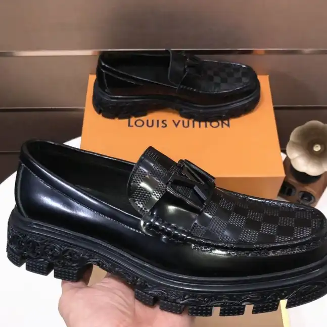 hype LV Leather Shoes