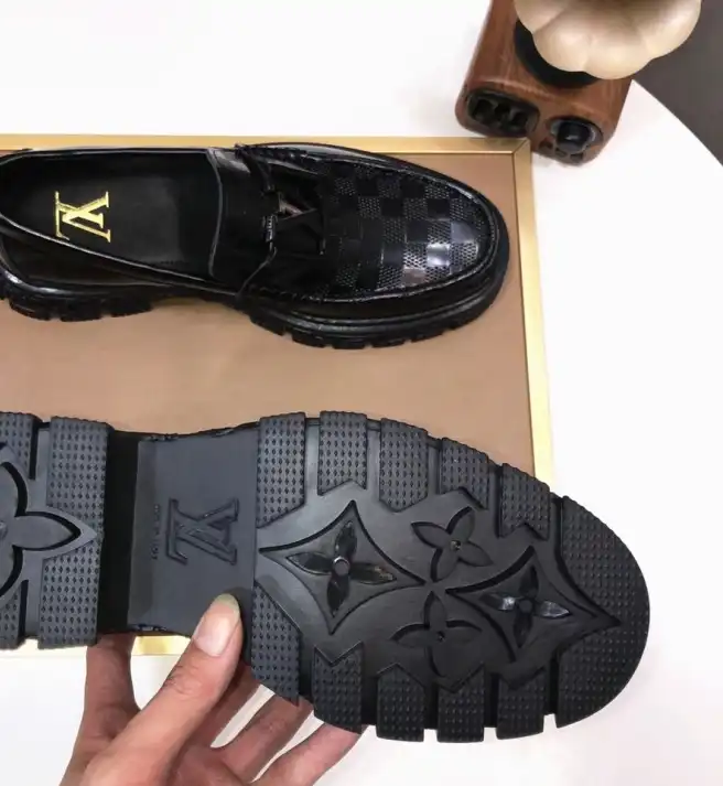 hype LV Leather Shoes