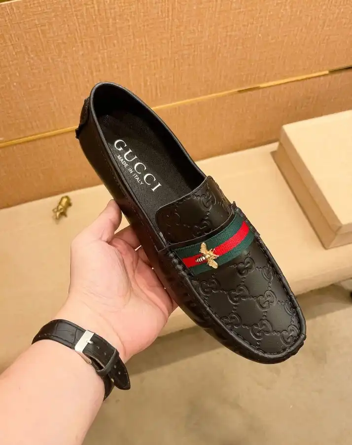 hype Gucci Leather Shoes