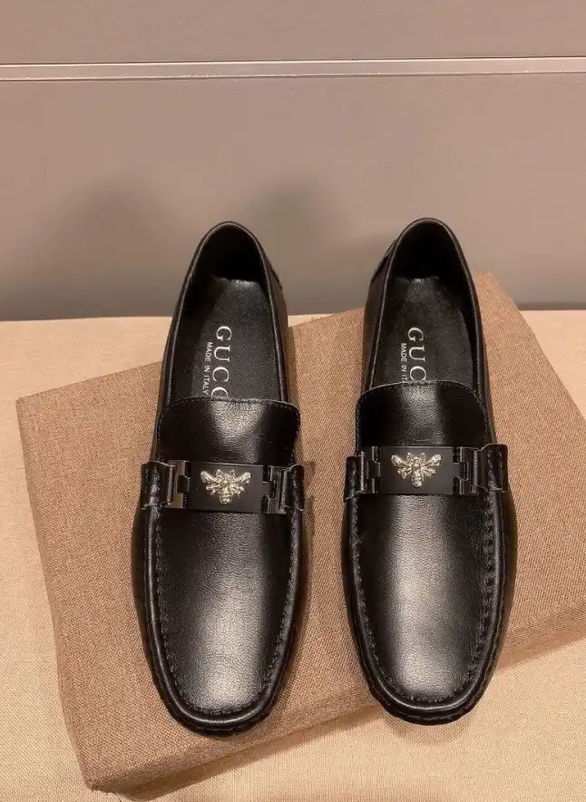 hype Gucci Leather Shoes