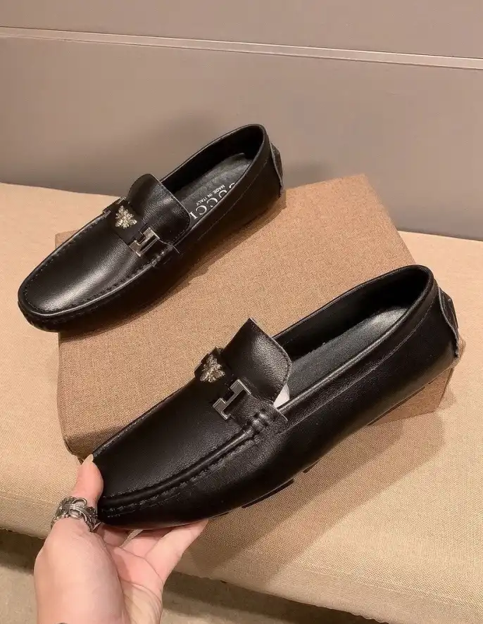 hype Gucci Leather Shoes