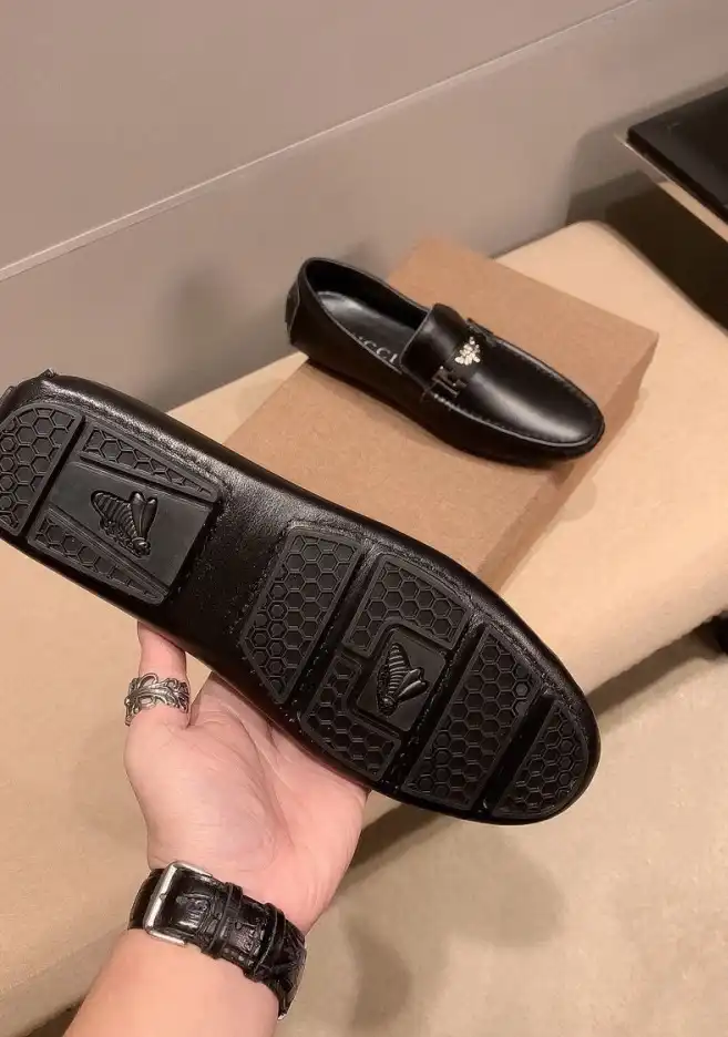 hype Gucci Leather Shoes