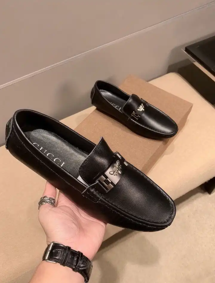 hype Gucci Leather Shoes