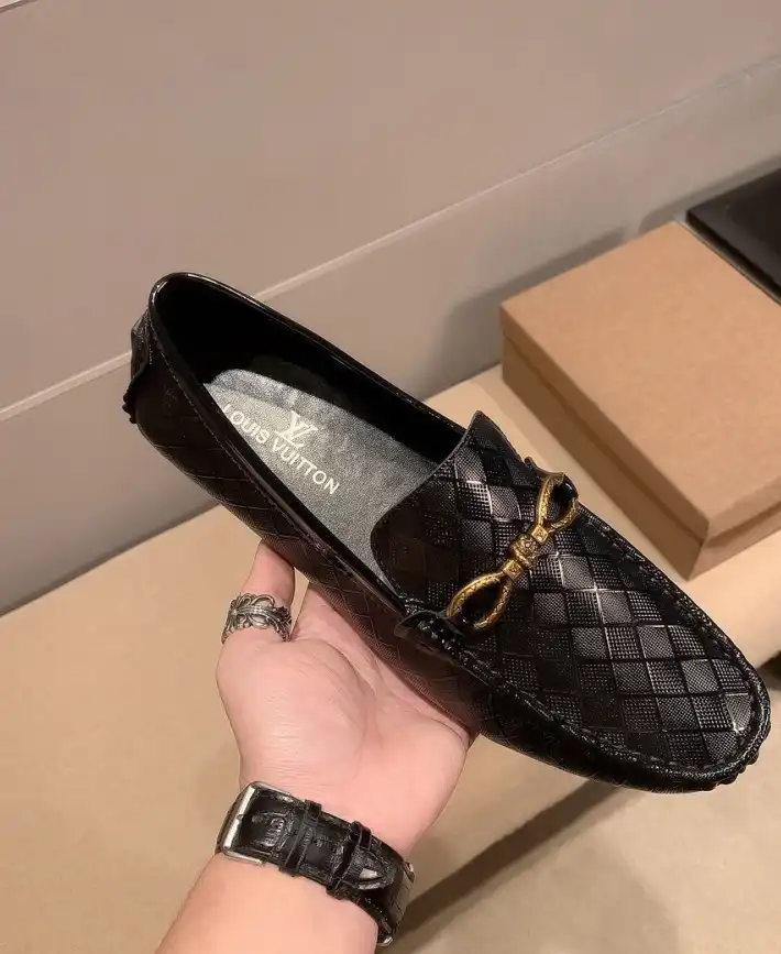 hype LV Leather Shoes