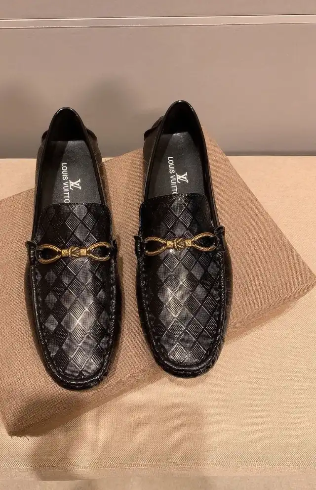 hype LV Leather Shoes