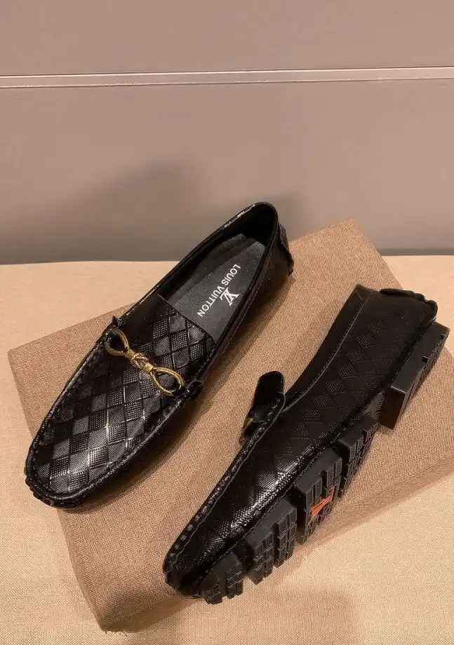 hype LV Leather Shoes