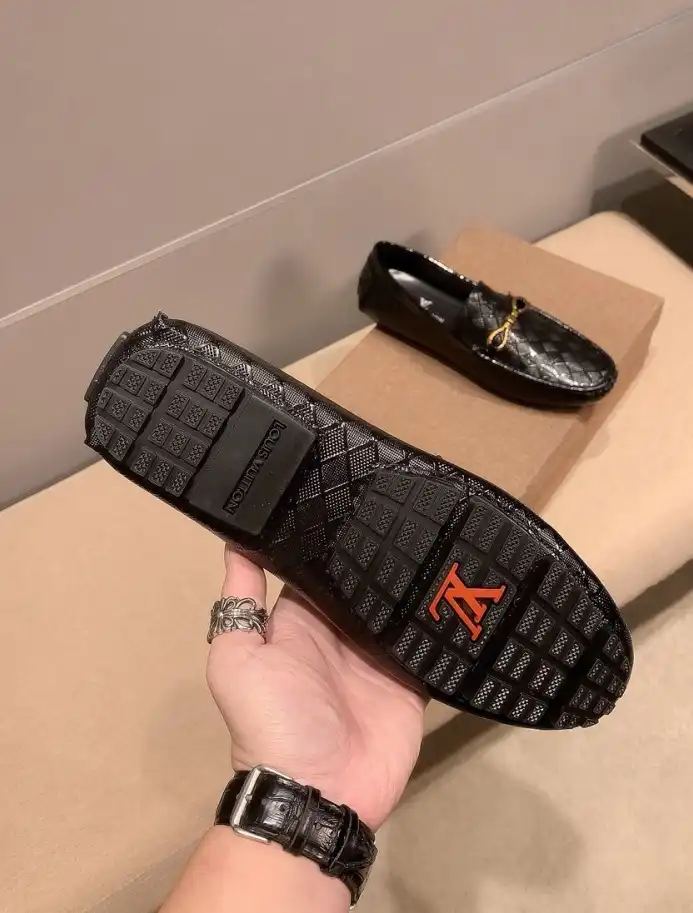 hype LV Leather Shoes