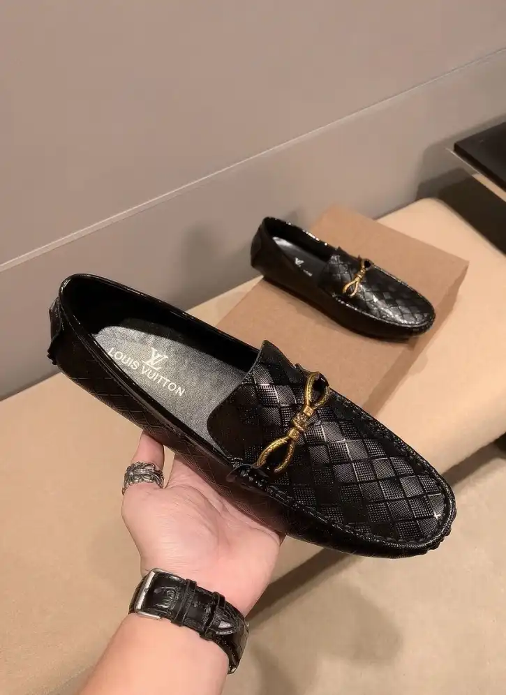 hype LV Leather Shoes