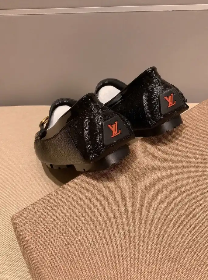 hype LV Leather Shoes