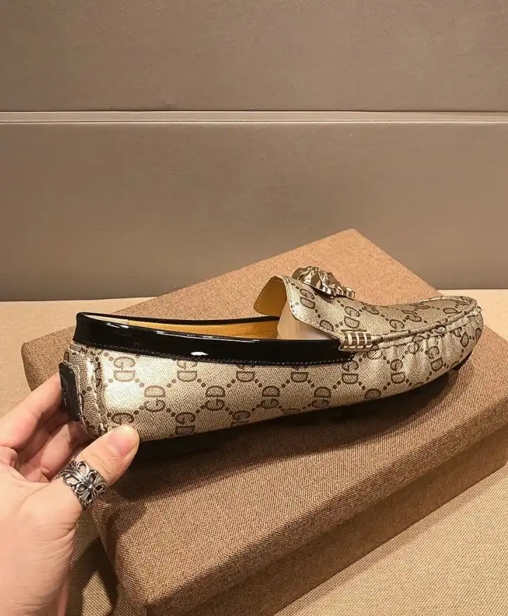 hype Gucci Leather Shoes