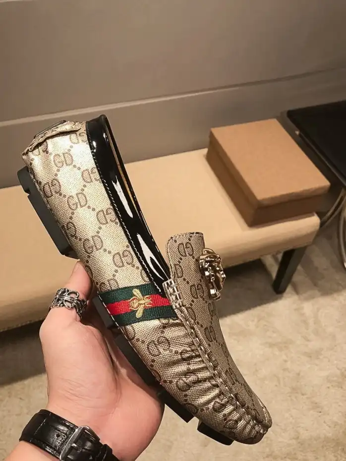 hype Gucci Leather Shoes