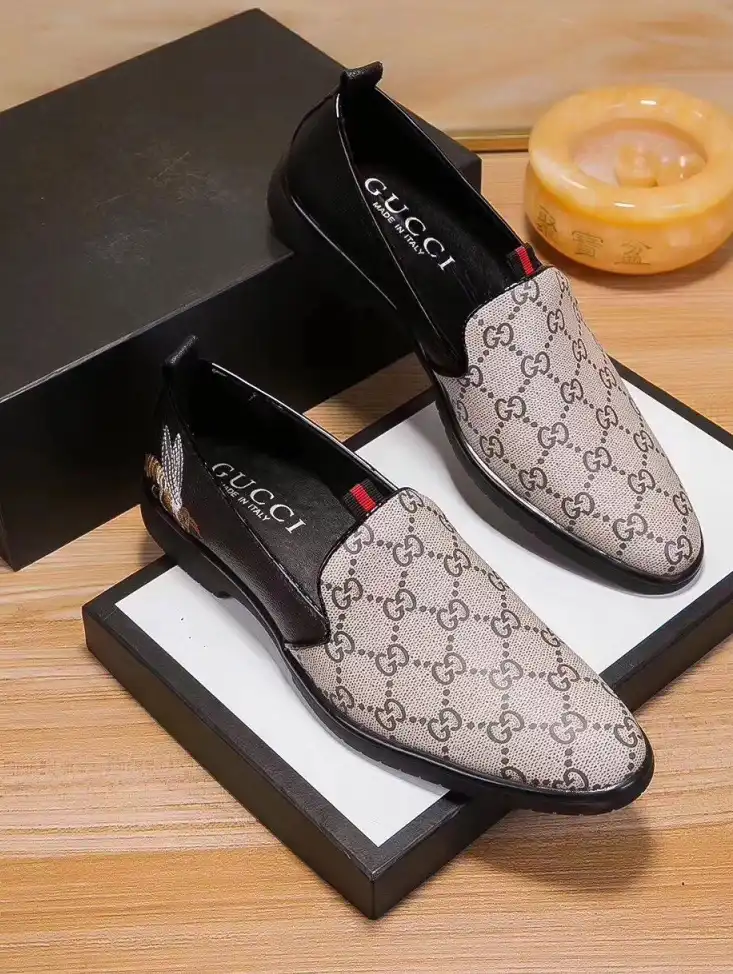 hype Gucci Leather Shoes