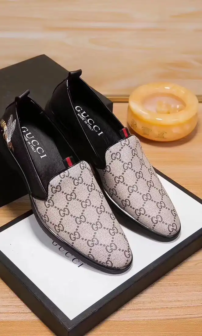 hype Gucci Leather Shoes