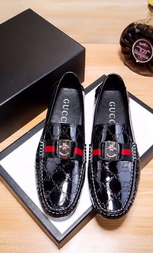 hype Gucci Leather Shoes