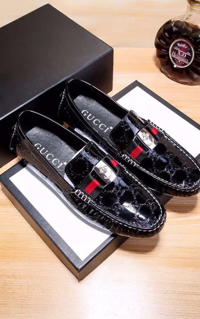 hype Gucci Leather Shoes