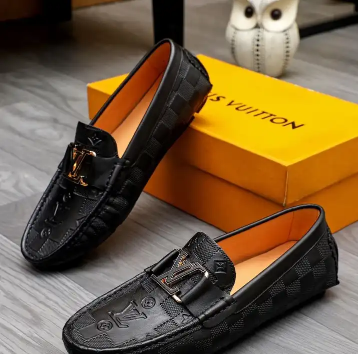 hype LV Leather Shoes